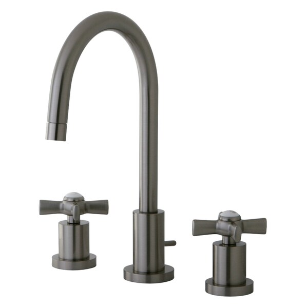 Kingston Brass KS8958ZX Mini-Widespread Bathroom Faucet, Brushed Nickel KS8958ZX - main
